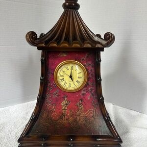 Pagoda Asian Clock